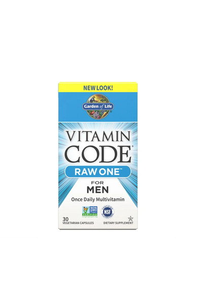 GARDEN OF LIFE RAW One For Men Vitamin Code 30 Capsule -