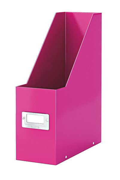 Leitz PINK CARDBOARD DOCUMENT HOLDER CLICK&STORE