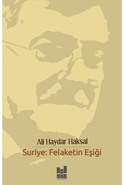 Mgv Yayınları Suriye - Felaketin Eşiği