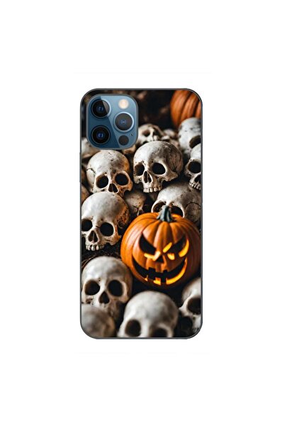 OEM Husa compatibila cu Apple iPhone 12 Pro Max Silicon Tpu Model Halloween P...