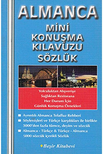 Beşir Kitabevi Almanca Mini Konuşma Kılavuzu Sözlük