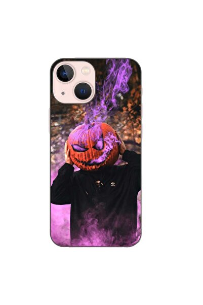 OEM Husa compatibila cu Apple iPhone 13 Mini Silicon Gel Tpu Model Purple Smo...