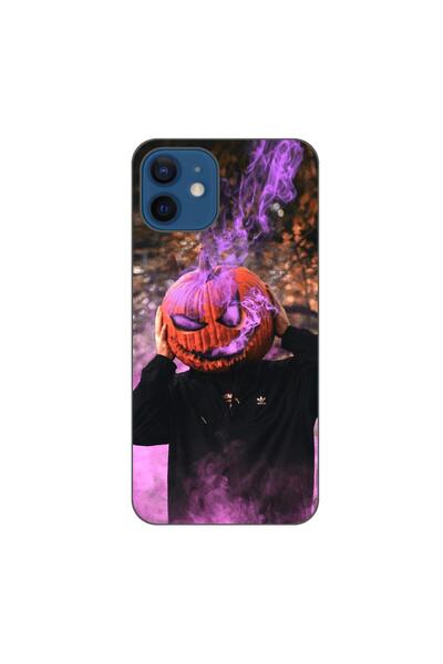 OEM Husa compatibila cu Apple iPhone 12 Silicon Gel Tpu Model Halloween Cap D...