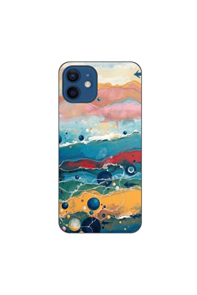 OEM Θήκη συμβατή με Apple iPhone 12 από σιλικόνη gel TPU με ζωγραφισμένο σχέδ...