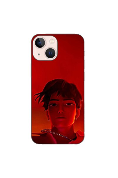 OEM Husa compatibila cu Apple iPhone 13 Mini Silicon Gel Tpu Model KPop Demon...