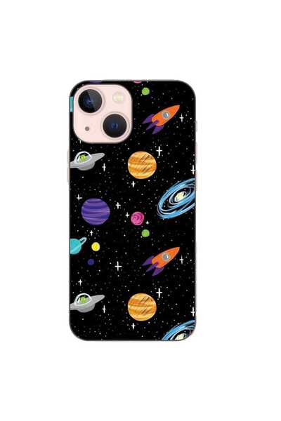 OEM Case compatible with Apple iPhone 13 Mini Silicone Gel Tpu Model Space Pa...