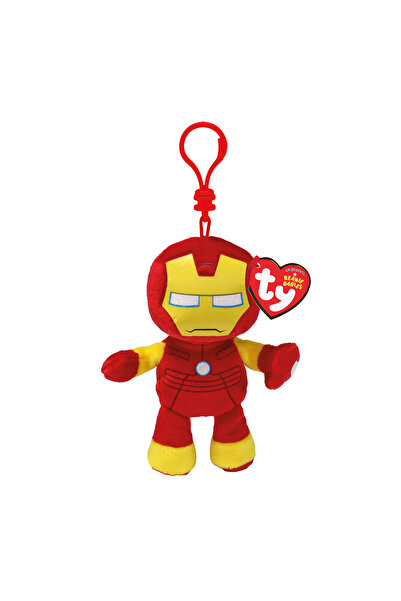 TY Beanie Babies Μπρελόκ Χνουδωτό Iron Man 8,5εκ