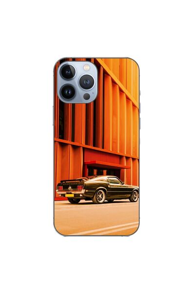 OEM Husa compatibila cu Apple iPhone 13 Pro Max Silicon Gel Tpu Model Mustang...