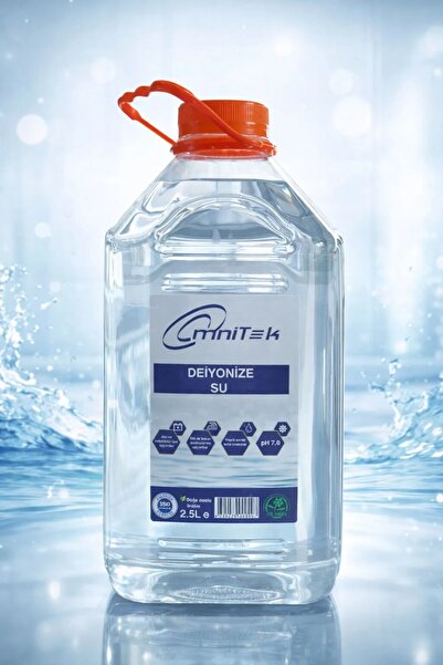 Omnitek Ultra Saf / Deiyonize Su 2.5 lt