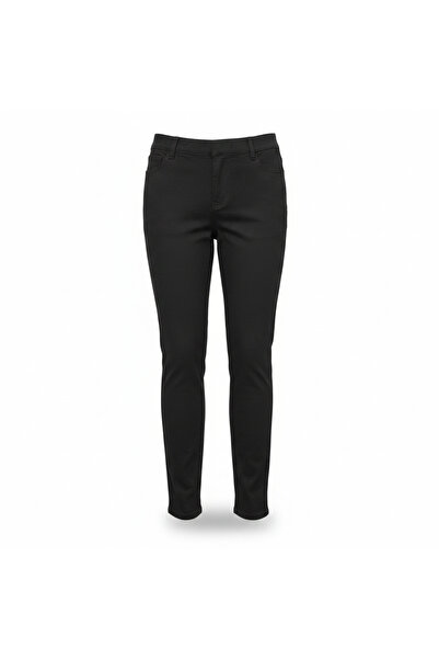 esmara Men's Slim Fit Black Stretch Trousers - Size 38