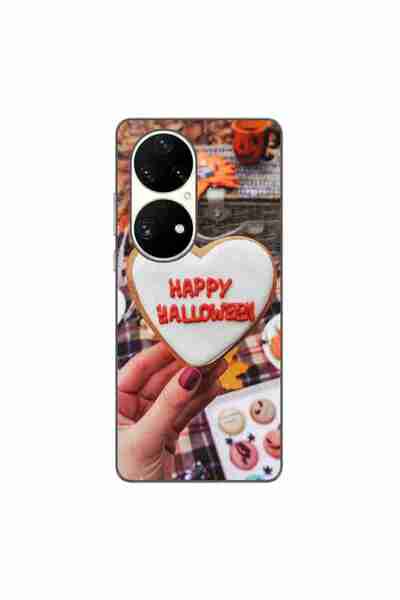 OEM Husa compatibila cu Huawei P50 Pro Silicon Gel Tpu Model Happy Halloween ...