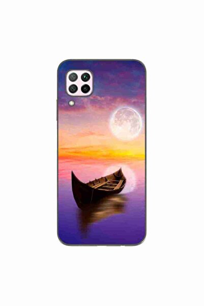 OEM Husa compatibila cu Huawei P40 Lite Silicon Gel Tpu Model Moonlit Serenity
