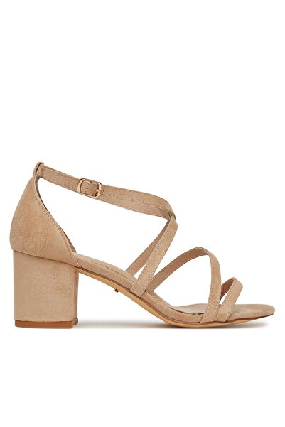 DeeZee Sandale de damă SE004-BEIGE Bej