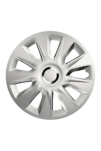 AUTOMAX Set capace roti 14 inch Stratos RC, Argintiu