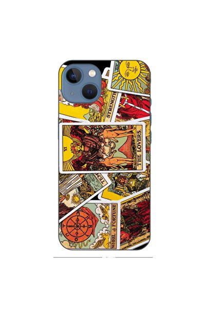 OEM Θήκη συμβατή με Apple iPhone 13 από σιλικόνη gel TPU με σχέδιο καρτών Ταρώ