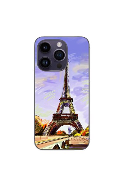 OEM Case compatible with Apple iPhone 14 Pro Silicone Gel Tpu Pattern Drawing...