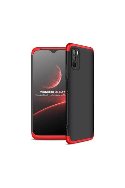 GKK 360 Full Body Protection Xiaomi Poco M3 Μαύρο/Κόκκινο