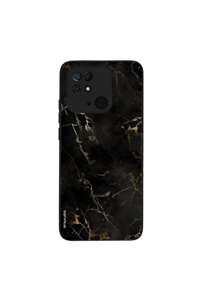 Sonique Θήκη Marble Series για Xiaomi Redmi 10C Μαύρο 01