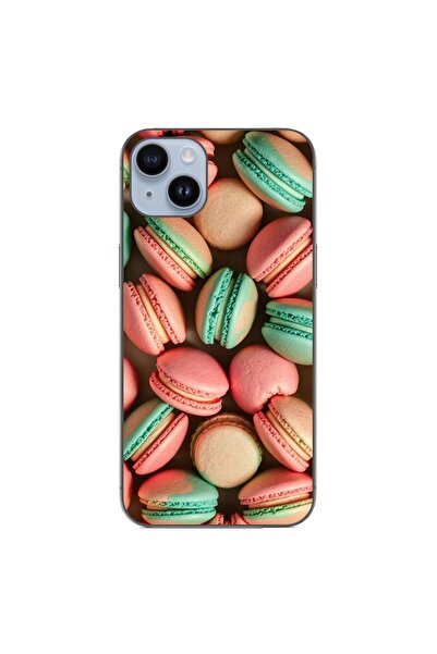 OEM Калъф, съвместим с Apple iPhone 15 Plus, силиконов гел TPU, с шарка  "Вку...
