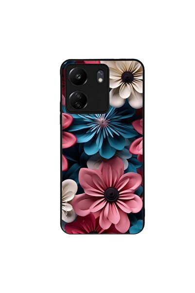 Sonique Θήκη 3D Flower Series για Xiaomi Redmi 13C 4G / Poco C65 4G Ροζ 01