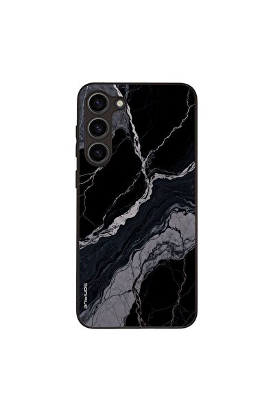 Sonique Θήκη Marble Series για Samsung Galaxy S23 Plus Μαύρο 02