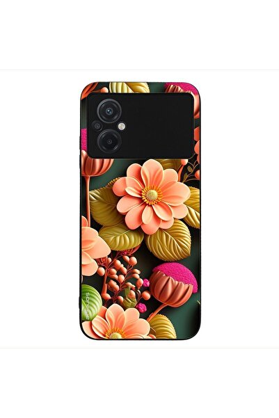 Sonique Θήκη 3D Flower Series για Xiaomi Poco M5 Σομόν