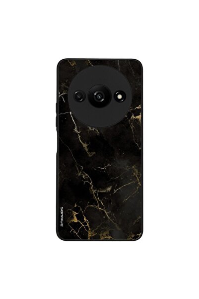 Sonique Θήκη Marble Series για Xiaomi Redmi A3 / Redmi A3x Μαύρο 01