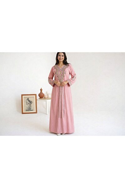 badela Linen galabiya treated against shrinkage
