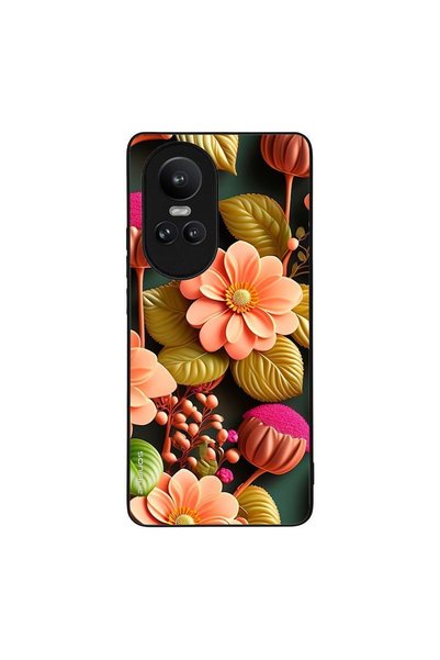 Sonique Θήκη 3D Flower Series για Oppo Reno10 Pro 5G Σομόν