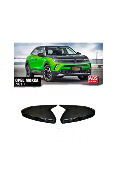 Lumi LUXURY Set of 2 Batman-style mirror covers compatible with Opel Mokka 2021-