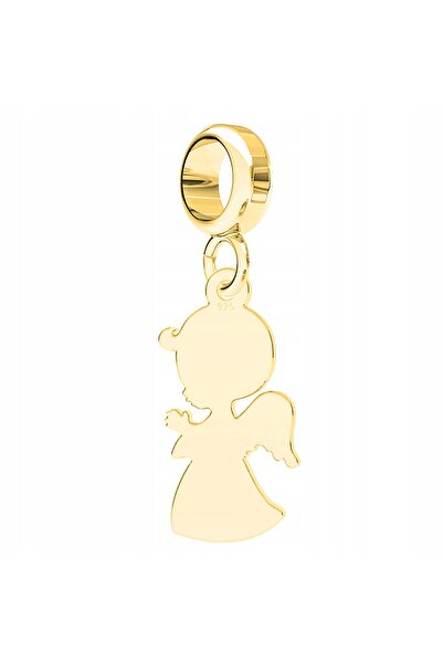 Larezo Pandantiv Tip Charm Pentru Bratari Modulare, Argint 925 Placat Cu Aur ...