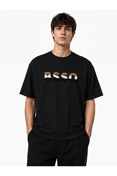 HZR wear Μπλουζάκι Unisex Oversize με φαρδιά γραμμή, 100% βαμβάκι, με απαλή υ...