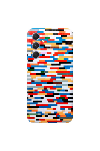 Other Samsung A56 Color chart Transparent Silicone TPU Θήκη