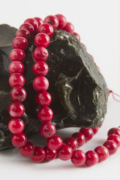 ZERO LAND Shopilke 7 mm (04529) Coral Stone-Red