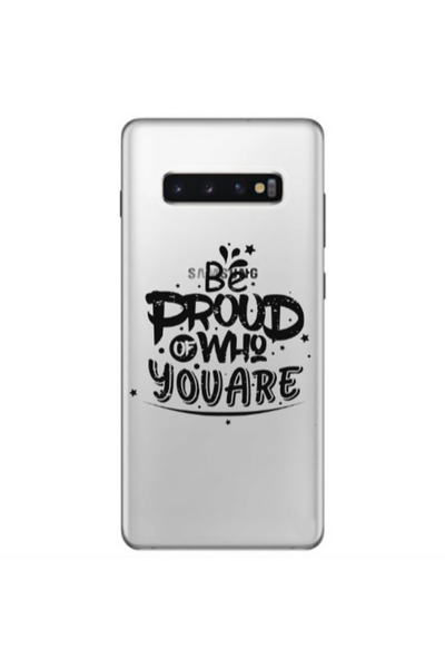 Other Samsung S10 E Be proud of who you are Transparent Silicone TPU Θήκη
