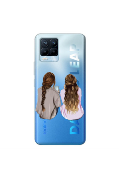 Other Realme 8 Pro Friends Transparent Silicone TPU Θήκη