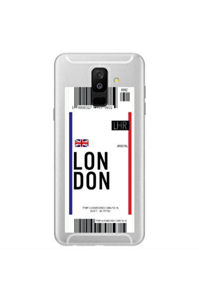 Other Samsung A6 Plus London Arrival Transparent Silicone TPU Θήκη