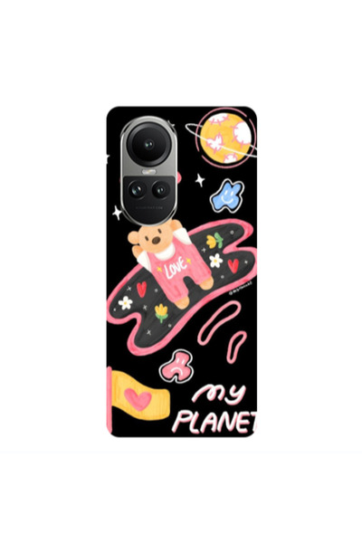 Other Oppo Reno10 5G My planet Transparent Silicone TPU Θήκη