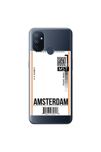 Other Oneplus Nord 100 Amsterdam Travel More Transparent Silicone TPU Θήκη