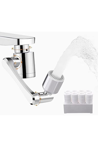 The Bros Faucet Extender, 1080掳 FilterSwivel Faucet Aerator, Durable Splash P...
