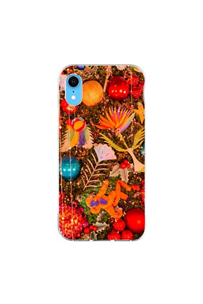 OEM Husa compatibila cu Apple iPhone XR Silicon Gel Tpu Model Craciun Decor B...