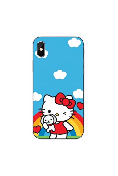 OEM Husa compatibila cu Apple iPhone XS Max Silicon Gel Tpu Model Hello Kitty...