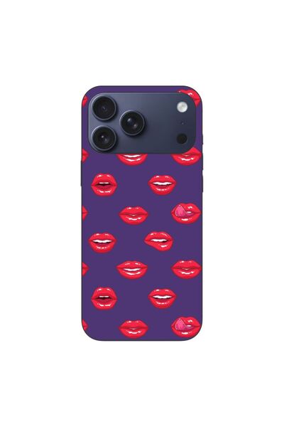 OEM Husa compatibila cu Apple iPhone 17 Pro Max Silicon Gel Tpu Model Buze Pa...