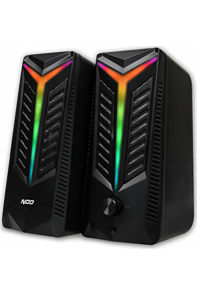 Nod Aurora 2.0 RGB 2.0 Ηχεία με RGB 16W Μαύρο