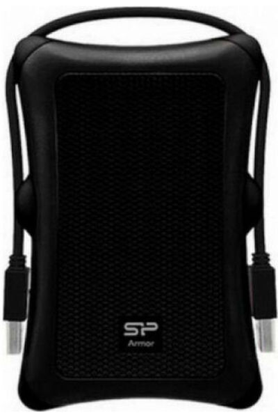 Silicon Power Armor A30 USB 3.0 Εξωτερικός Σκληρός Δίσκος 2.5 " 1TB Μαύρο