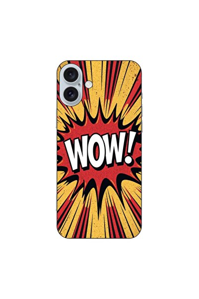 OEM Husa compatibila cu Apple iPhone 16 Plus Silicon Gel Tpu Model Comic Book...