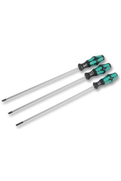 wera 335/350/355/3 Screwdriver set Kraftform Plus - long