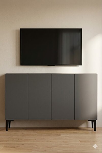 CENEYRA KA1299A APLOS Konsol ve Tv Sehpası Antrasit 120cm