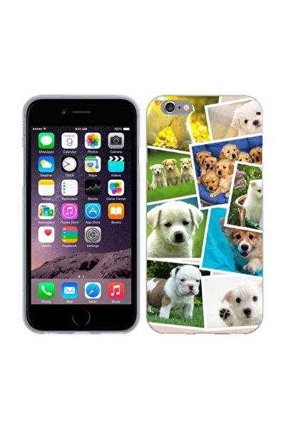 OEM Husa compatibila cu Apple iPhone 6, iPhone 6S Silicon Gel Tpu Model Puppi...