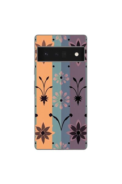 OEM Husa compatibila cu Google Pixel 6 Pro Silicon Gel Tpu Model Vintage Deca...